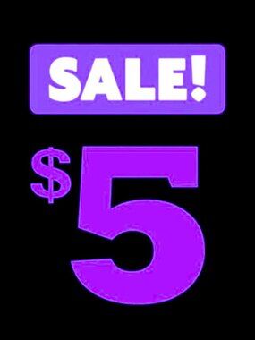 MOST items $5 each when you buy 3+
